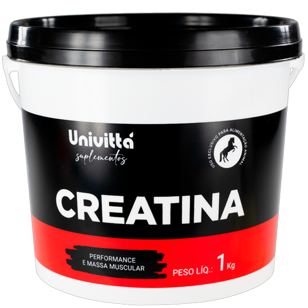 Creatina Univittá – Suplemento Muscular para Cavalos Atletas